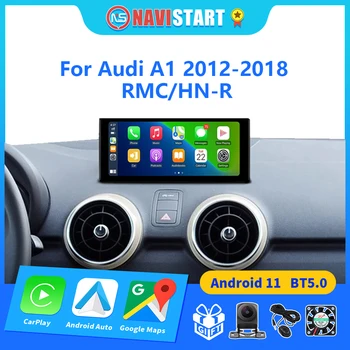 NAVISTART Android автоматична система за Автомобилен мултимедиен радиоплеер Apple Carplay за Audi A1 2012-2018 GPS навигация автомобилни аксесоари