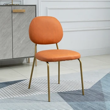Дишащи минималистичные трапезни столове, Удобно работно бюро, дизайнерски кухненски стол, Модерни офис мебели Cadeira Nordic