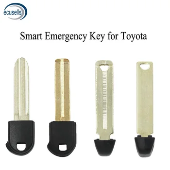 Умен Авариен Ключ, Нов Резервен Ключ, Неразрезанное Нож за Toyota Camry Avalon RAV4 Prius C Corolla 2012 2013 2014 2015